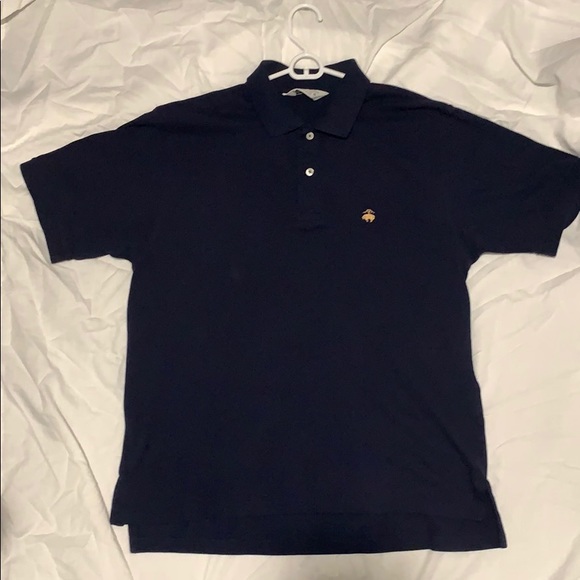 Brooks Brothers Golden Fleece navy polo shirt - Picture 1 of 4